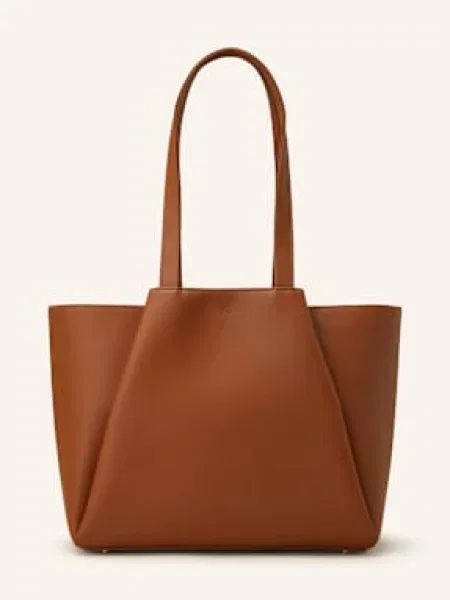 Kaai Shopper Midi Pyramid koňaková