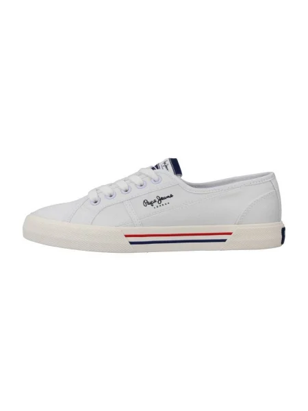 Pepe Jeans női Brady Basic cipő. Méret: 37 EU fehér