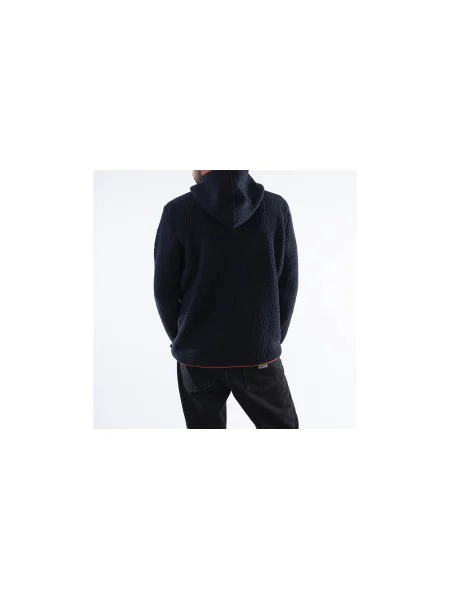 Champion Hooded Half Zip Top Mężczyźni Bluzy i bluzy z kapturem Champion Size: M niebieski