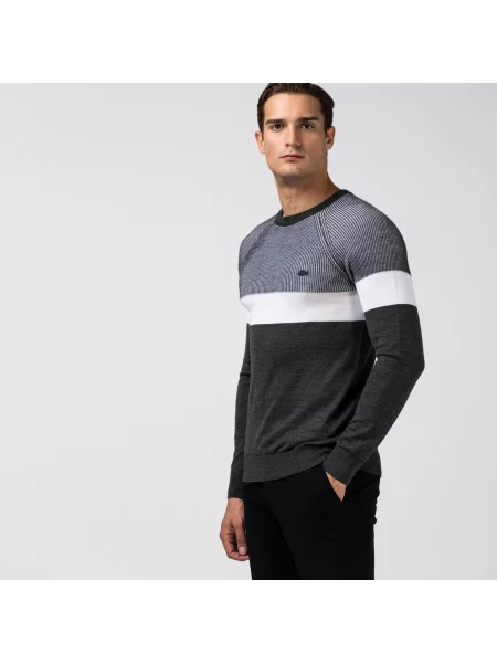 Свитер Lacoste серый