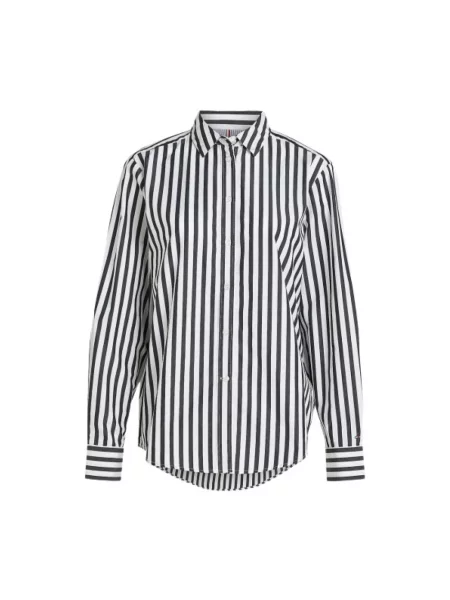 Koszula Tommy Hilfiger w paski z paskiem
