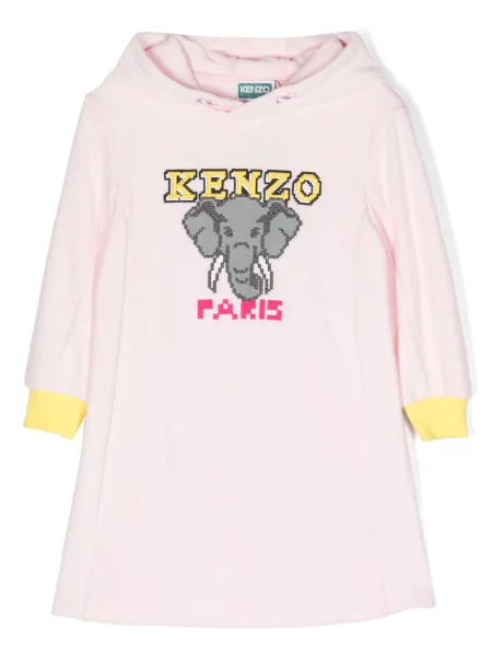 Sukienka dziecięca Kenzo różowa