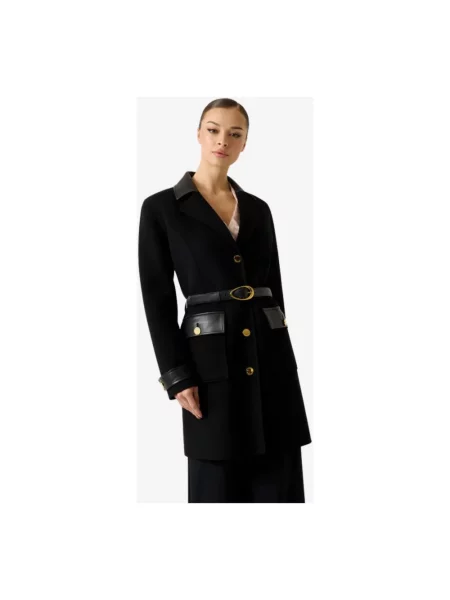 Marciano Guess Płaszcz wełniany czarny