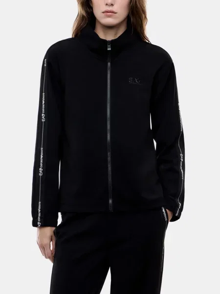 Кофта поліестер/бавовна чорний