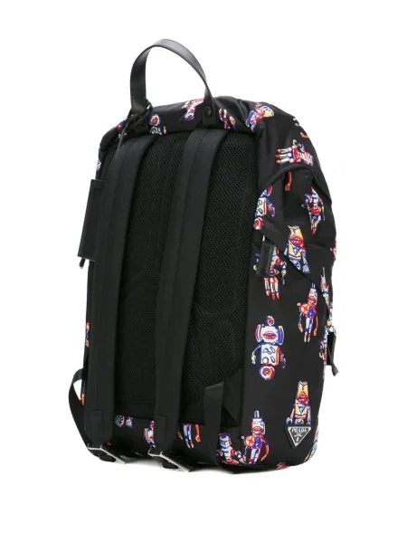 Rucsac Prada cu imagine negru