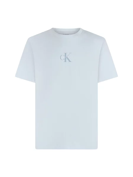 Calvin Klein Jeans Tricou opal / albastru pastel alb