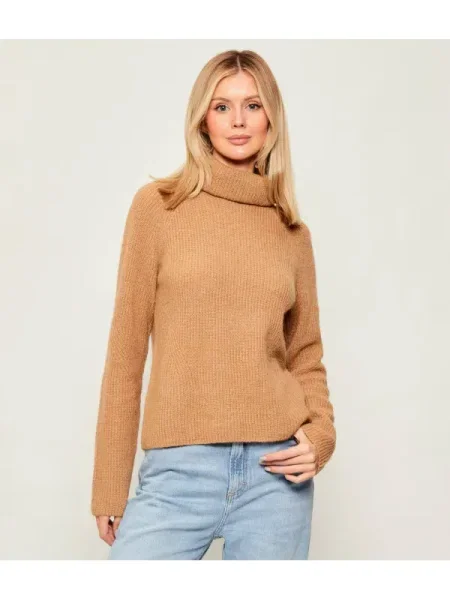 Pulover Boss Orange de lână portocaliu