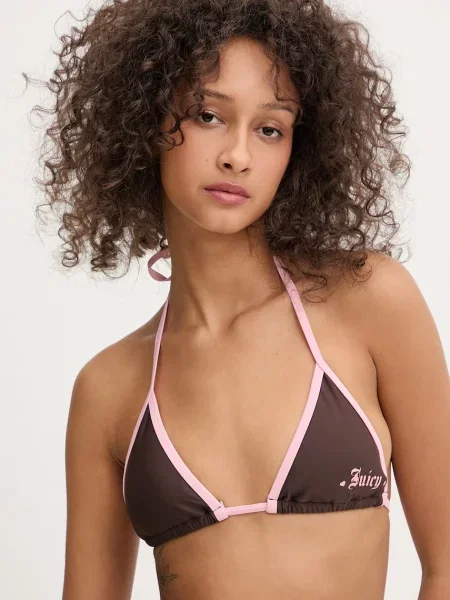 Juicy Couture dvoudílné plavky TAIHTI hnědé