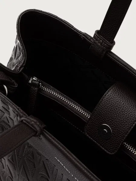 Táska Armani Exchange Sötétbarna barna