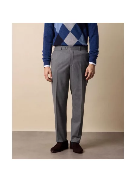 Spodnie Brooks Brothers wełniane szare