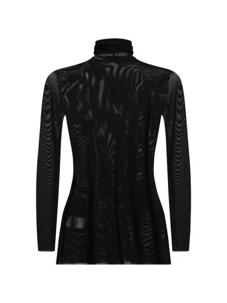Lung top Blanca Vita negru