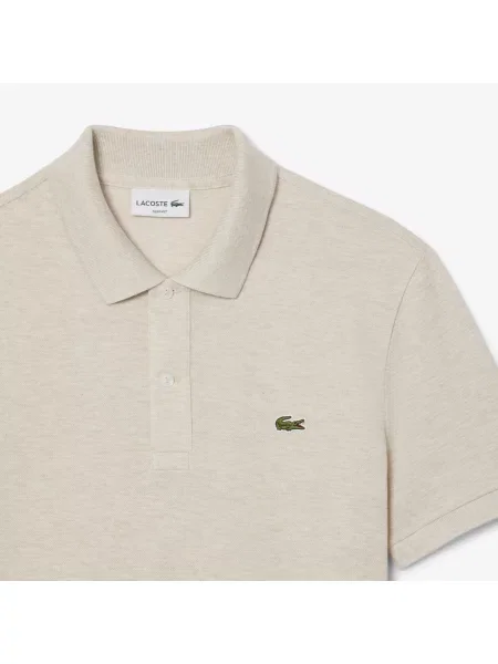 Lacoste Oryginalna Koszulka Polo O Kroju Slim Fit szary