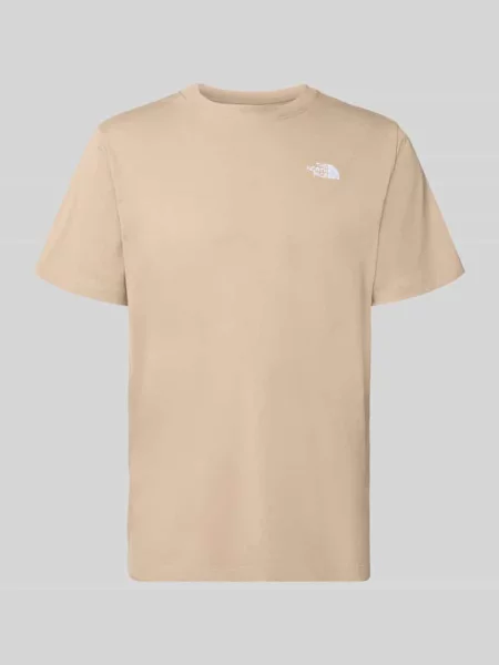 T-shirt z Wyhaftowane logo i Okrągły dekolt The North Face
