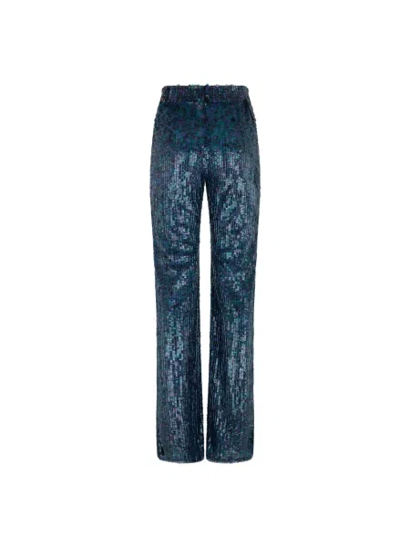 Spodnie Alberta Ferretti niebieskie