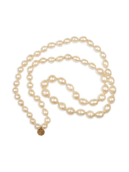Náhrdelník Chanel Pre-owned s perlami