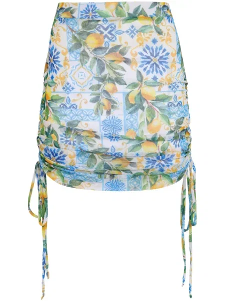 Mała mały spódnica mini Brigitte niebieska