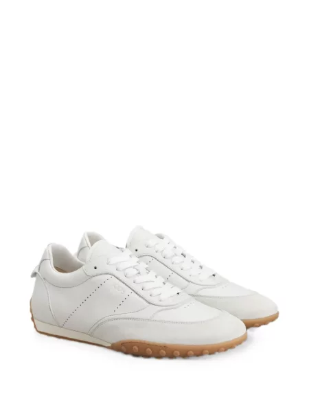 Fűzős csipkés sneaker Tod's fehér