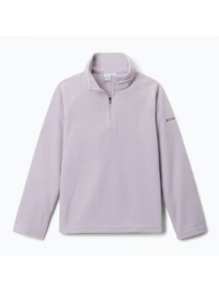 Gyerek polár pulóver Columbia Glacial Fleece lavender pearl. Méret: S lila