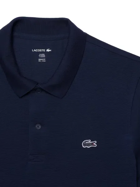 Pólóing Lacoste autogrammal kék