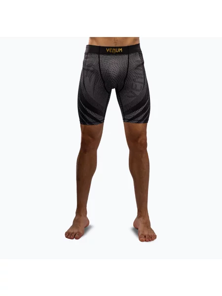 Pantaloni scurți de antrenament pentru bărbați Venum Galactic Vale Tudo black/gold negru