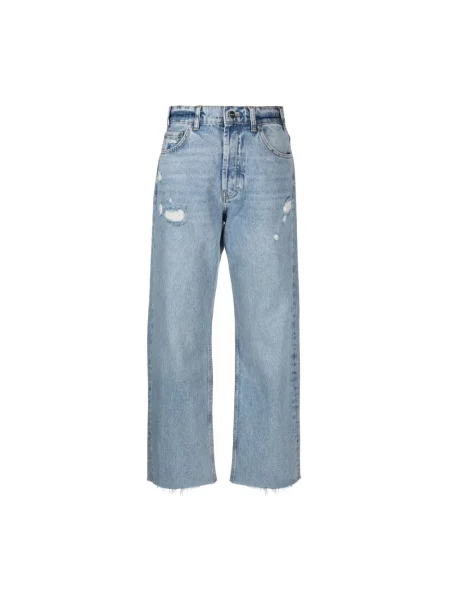 Proste jeansy Anine Bing niebieskie