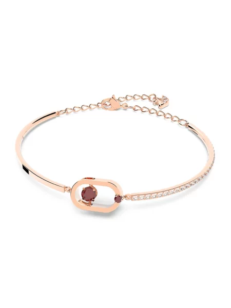 Bransoletka Swarovski różowa