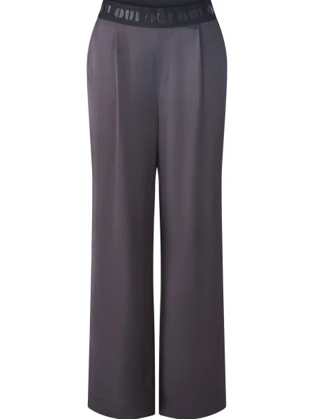 OUI Szövet nadrág Relaxed Fit szürke