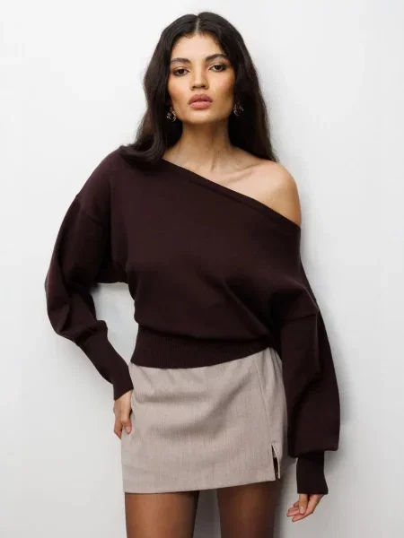 MixRay Pulover Pullover' smeđa