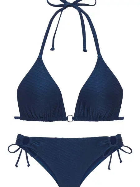 S.Oliver Costum de baie două piese marin albastru