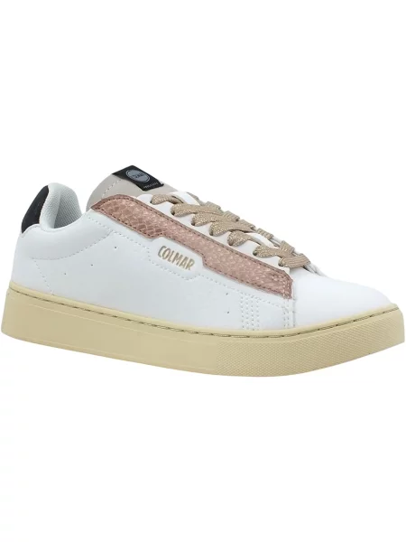 Sneakersy Colmar zamszowe białe
