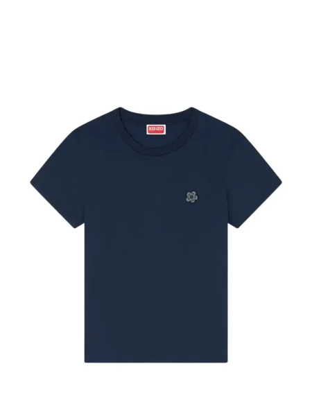 Tricou Kenzo cu model floral albastru