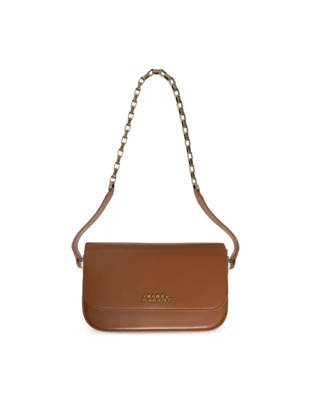 Torebka bagietka Isabel Marant brązowa