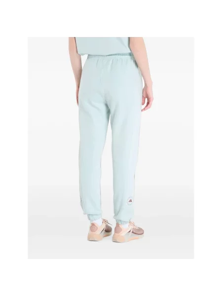 Komplet dresowy Adidas By Stella Mccartney z logo niebieski