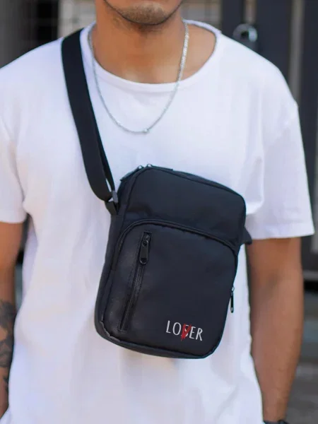 Сумка через плечо Without черная