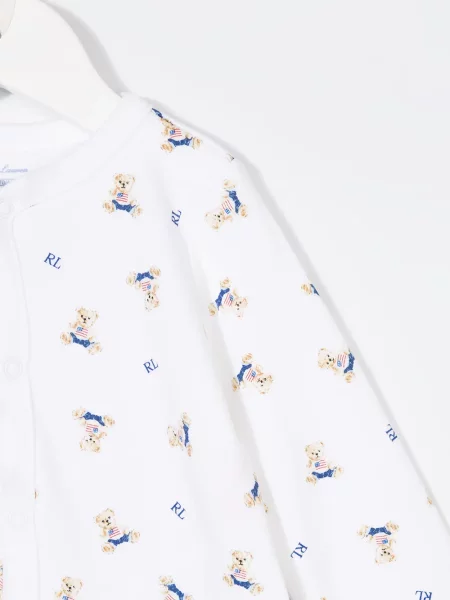Koszulka polo dziecięca Polo Ralph Lauren biała