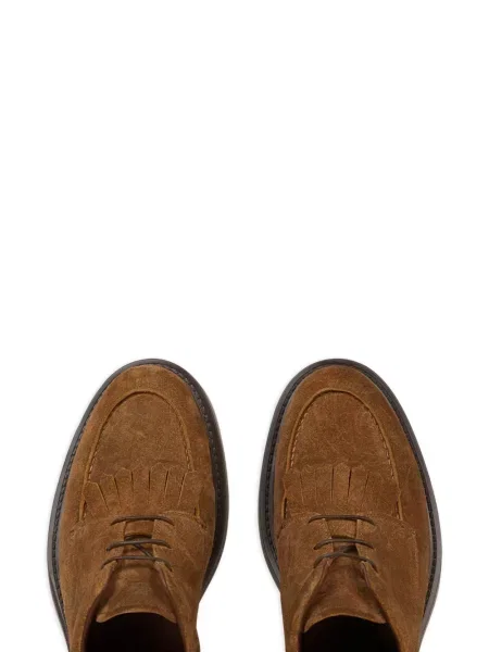 Fűzős szarvasbőr loafer Etro barna