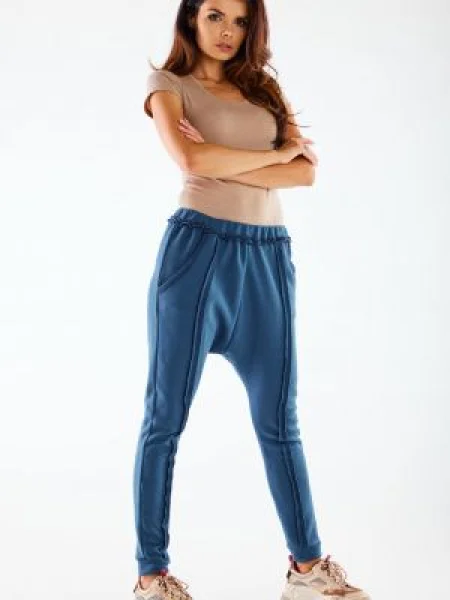 Spodnie Infinite You niebieskie