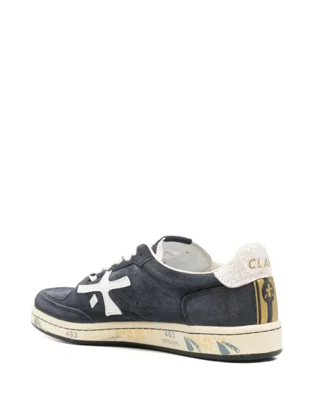 Sneakerși Premiata din piele de căprioară negru