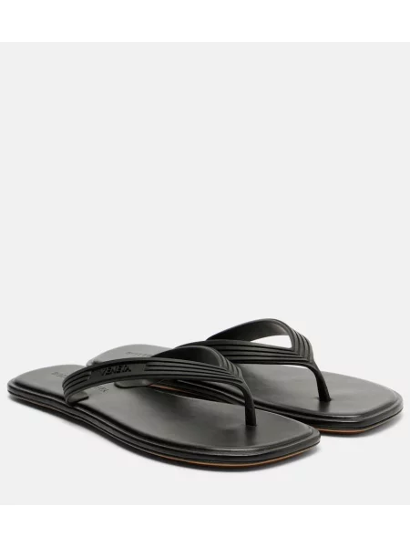 Chiloți tanga Bottega Veneta negru