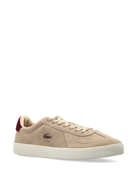 Sneakerși Lacoste din piele de căprioară