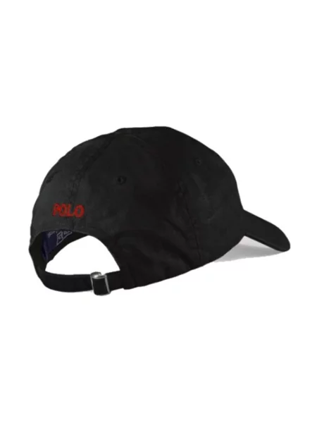 Czapka z daszkiem Polo Ralph Lauren klasyczna czarna