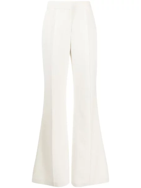 Pantaloni Elie Saab alb