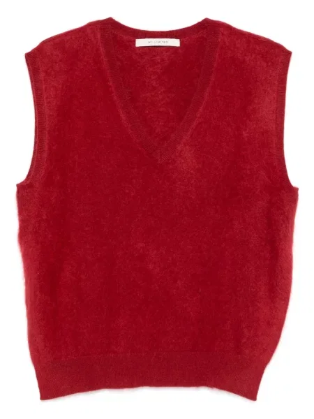 Vestă Absolut Cashmere din cașmir roșu