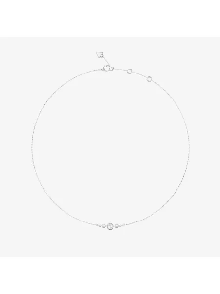 Κολιέ GUESS Tiny Pearly Rhodium Universal