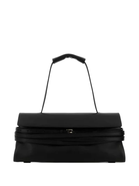 Geantă shopper Moschino din piele negru