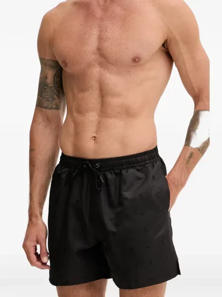 Slip de baie Nike maro