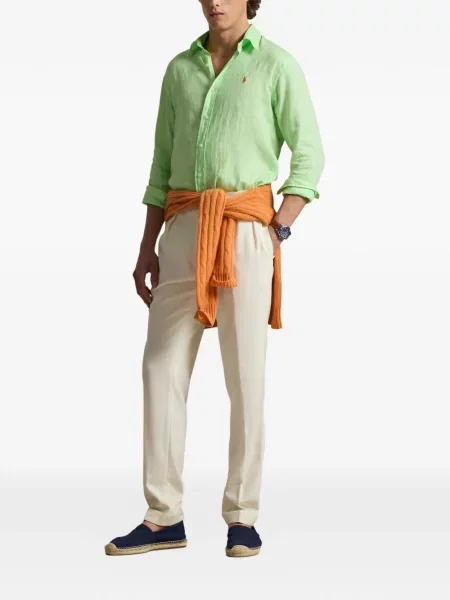 Czapka z daszkiem Polo Ralph Lauren w kratkę z twillu biznesowa niebieska