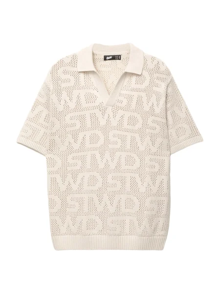 Pull&Bear Pulover STWD' alb