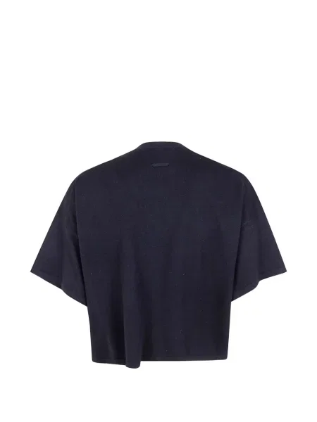 Тениска Fear Of God Essentials с кръгло деколте черно