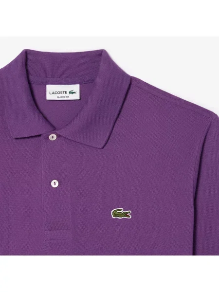 Lacoste Koszulka Polo Classic Fit fioletowy